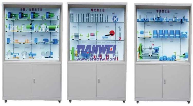 金屬切削示教陳列柜